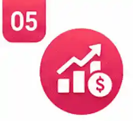 Social Media Marketing Services icon representing cost effective business growth and scalable results.