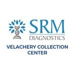 SRM Diagnostics Velachery Collection Center logo representing blood tests, lab services, and healthcare diagnostics in Chennai, promoted by Nivi Digital World