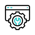 Customized strategy icon for digital marketing agency services