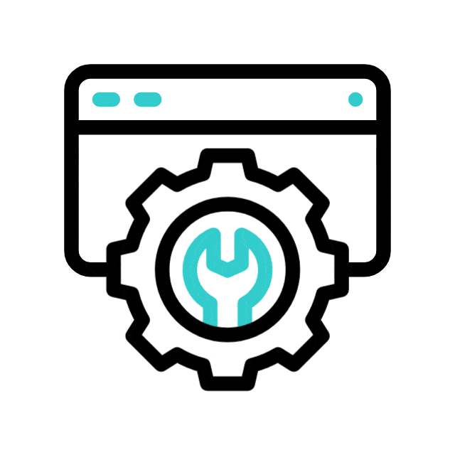 Customized strategy icon for digital marketing agency services