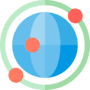 Full Services Digital Marketing network icon representing digital connectivity, automation, and online marketing